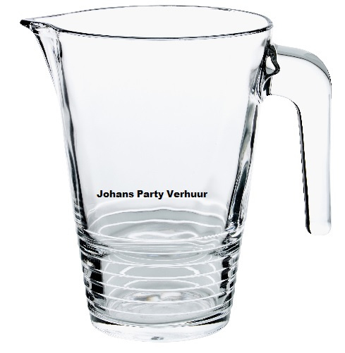 Waterkan - Glas - 1  liter